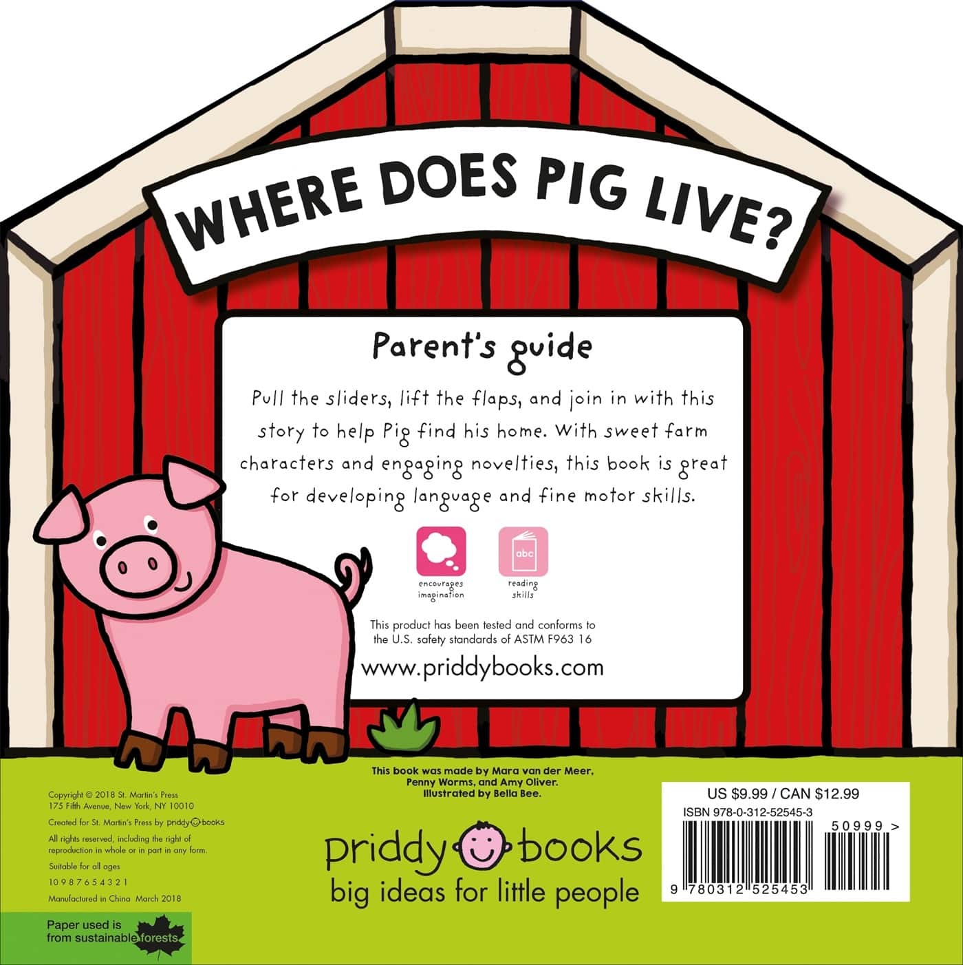 Where Does Pig Live? - Priddy Books