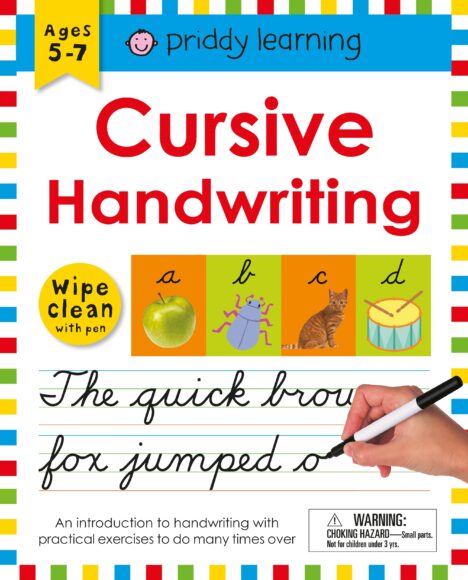 Wipe Clean Workbook: Cursive Handwriting - Priddy Books