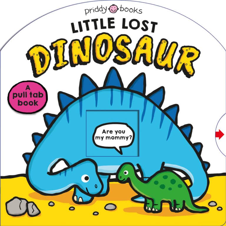 Little Lost Dinosaur Book Cover with Two Dinosaurs