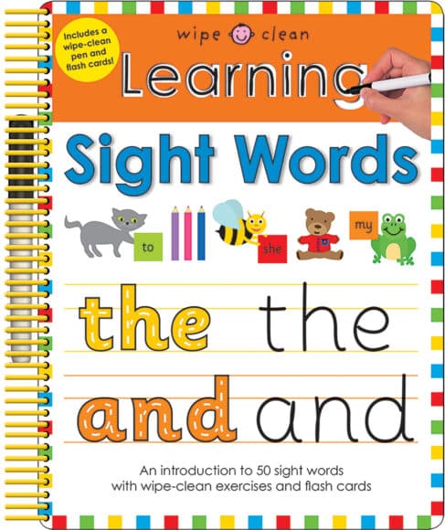 Wipe Clean Spirals: Learning Sight Words - Priddy Books